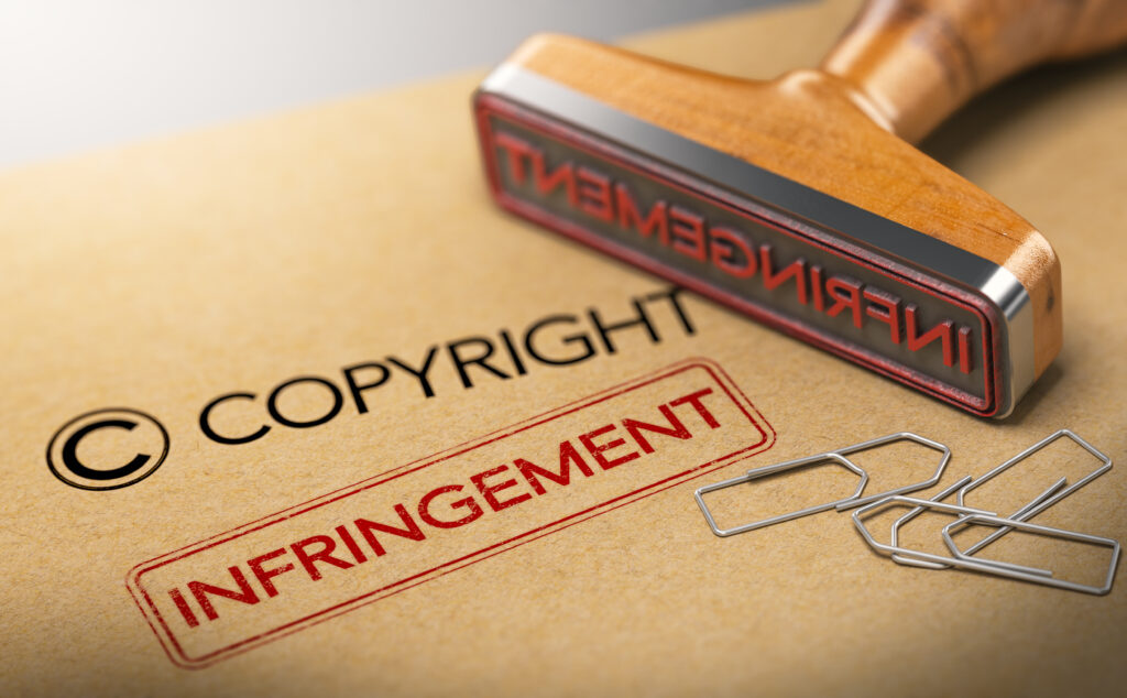 Intellectual Property Rights Concept, Copyright Infringement